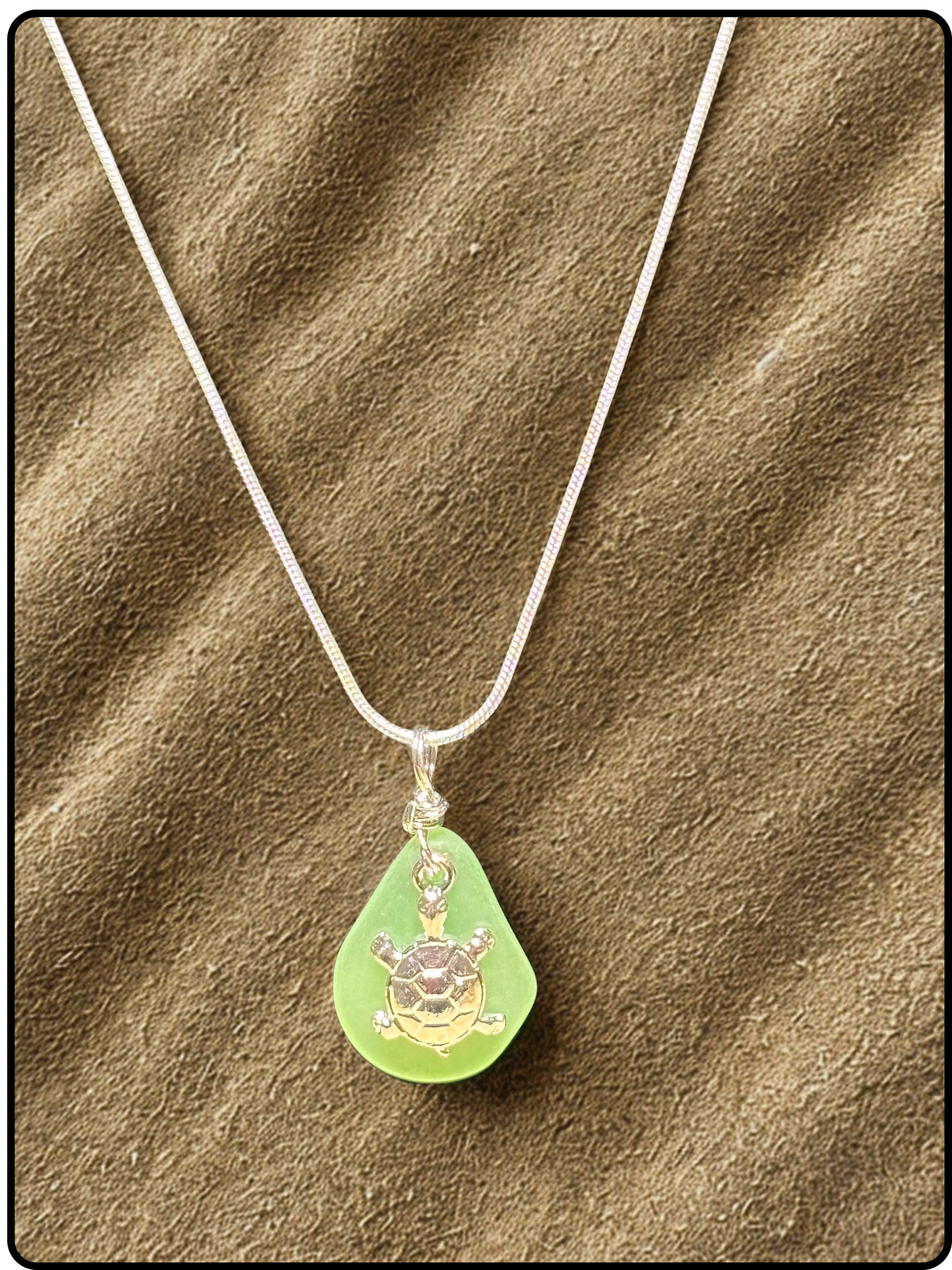 Sea Glass & Turtle