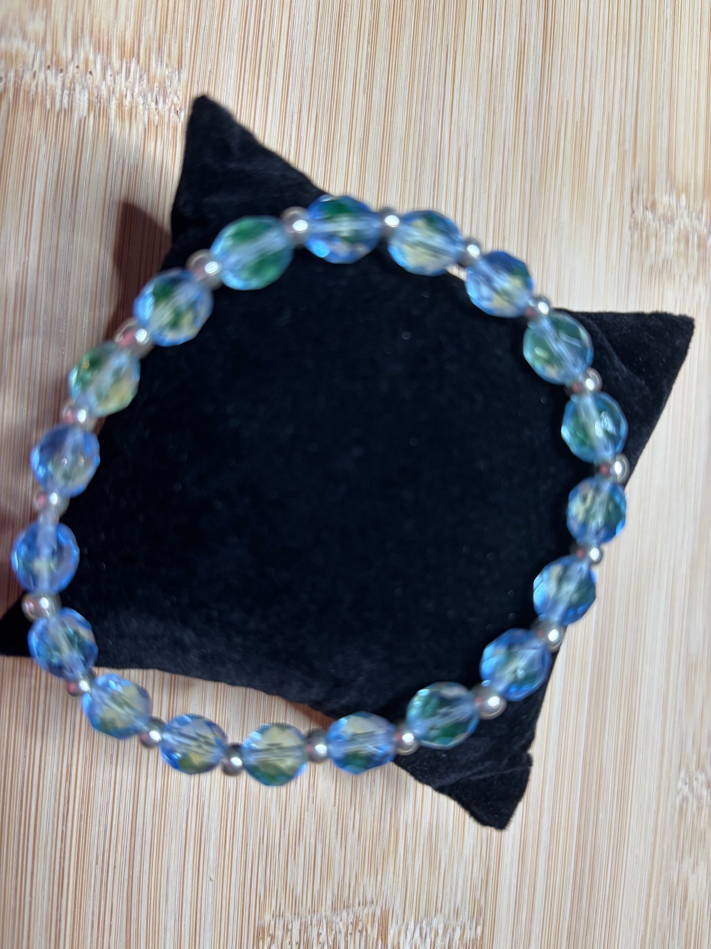 Czech Glass - Light Ocean Colors
